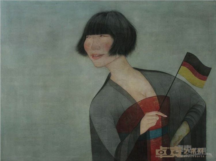 我在德国学中国画