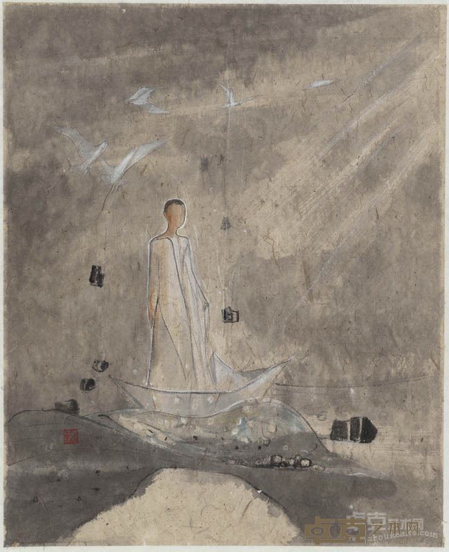 莫贺延碛二十三 50.7×41cm