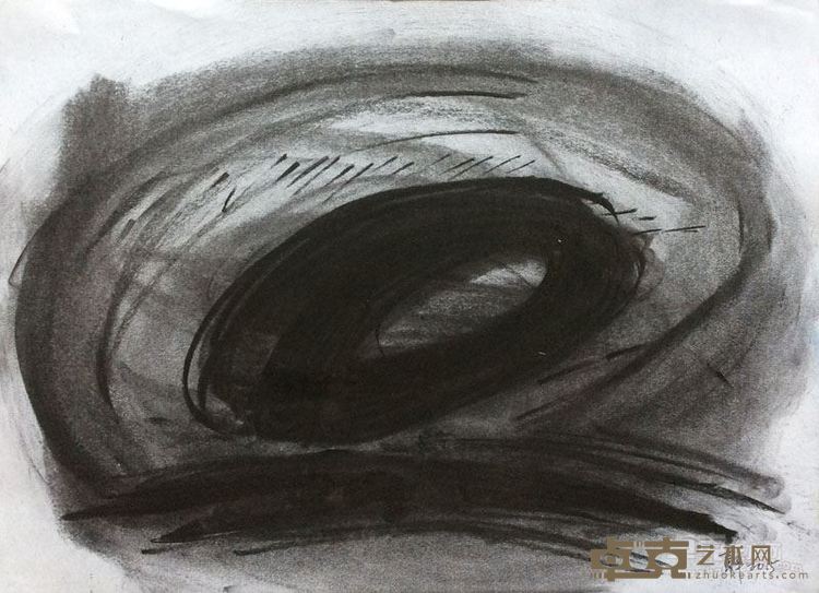 《置空自己》之二 42cmX58cm
