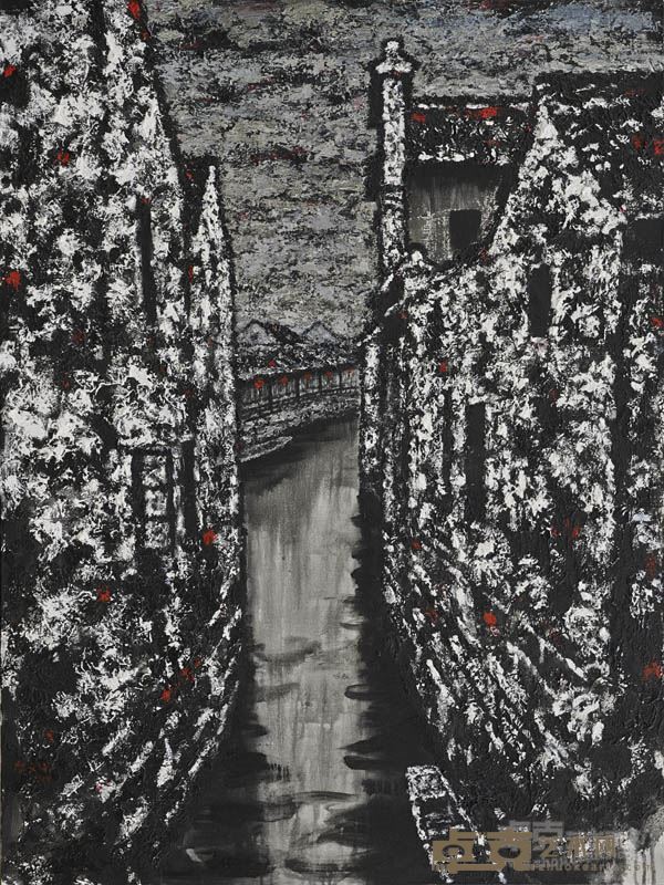 逝色·平江路水巷 （布面油画）130x100cm2015