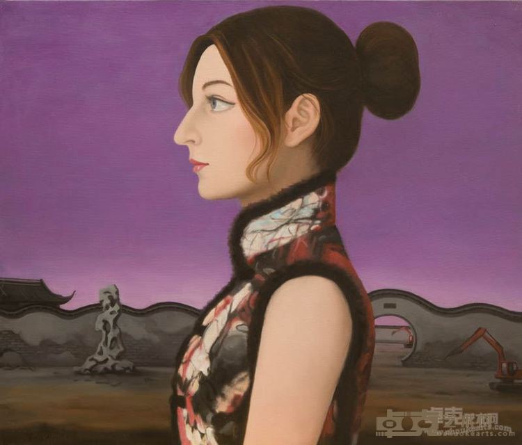 美国少女 American girl 120x100cm2013年