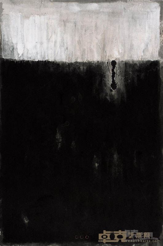 谢海 坠入 水墨纸本 70cm×45cm 2012年