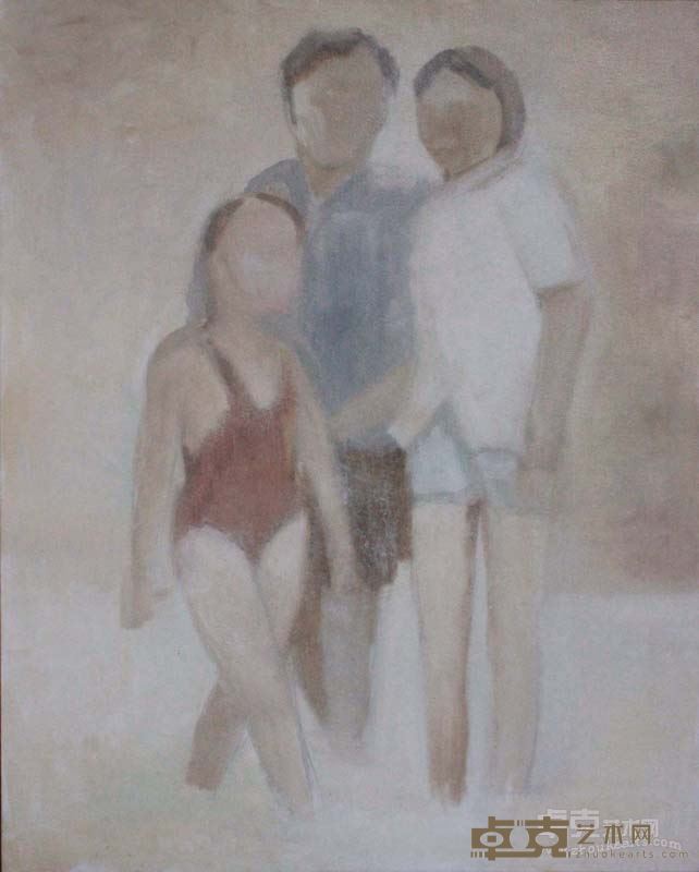 忆、追思 100,80 布面油画  2016年