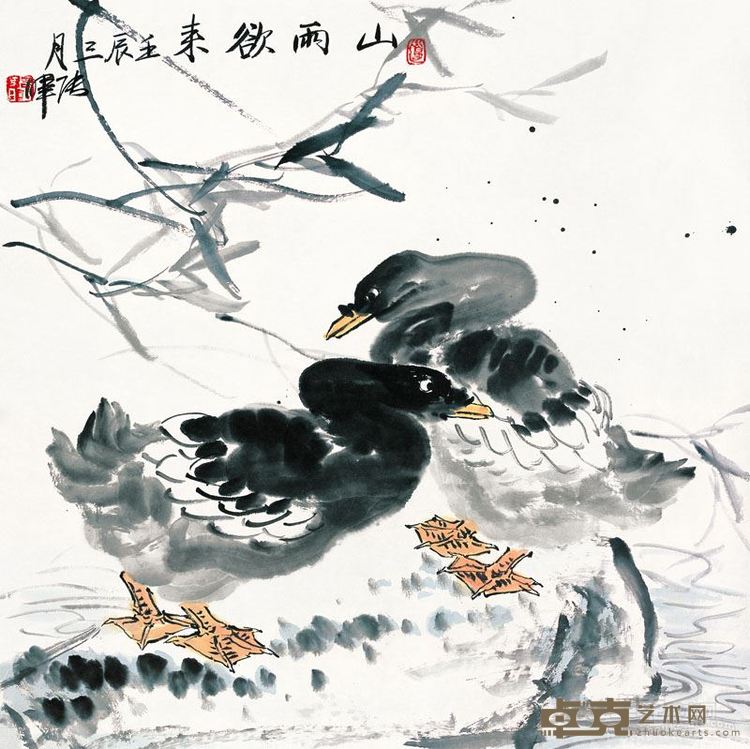山雨欲来68x68cm 2011年