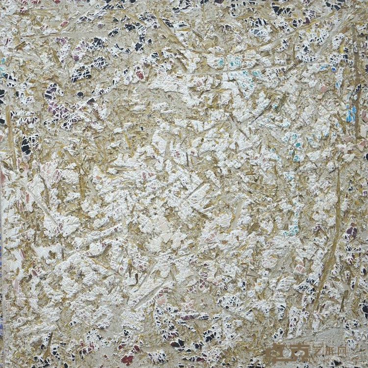 黄德君 无题20 40cm×40cm  综合材料 2013年