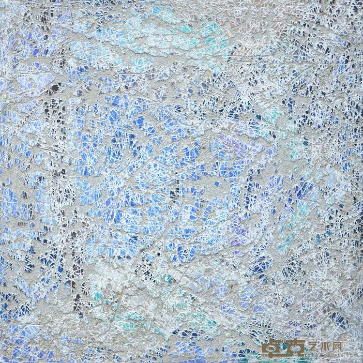 黄德君 无题27 40cm×40cm 综合材料  2013年