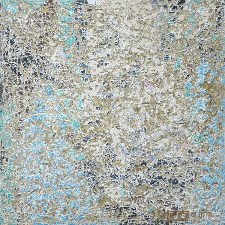 黄德君 无题29 40cm×40cm 综合材料 2013年