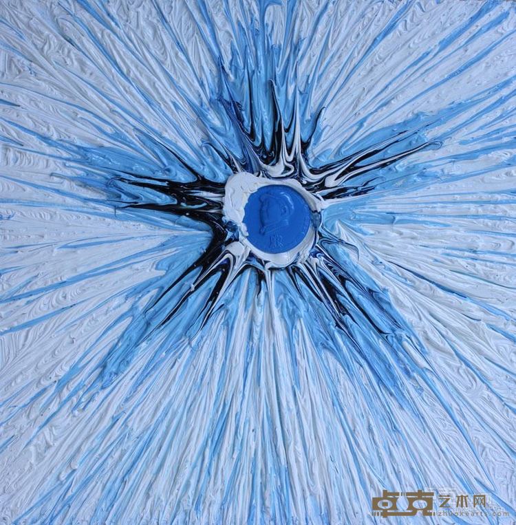 李松林 NO2  布面油画 30x30cm