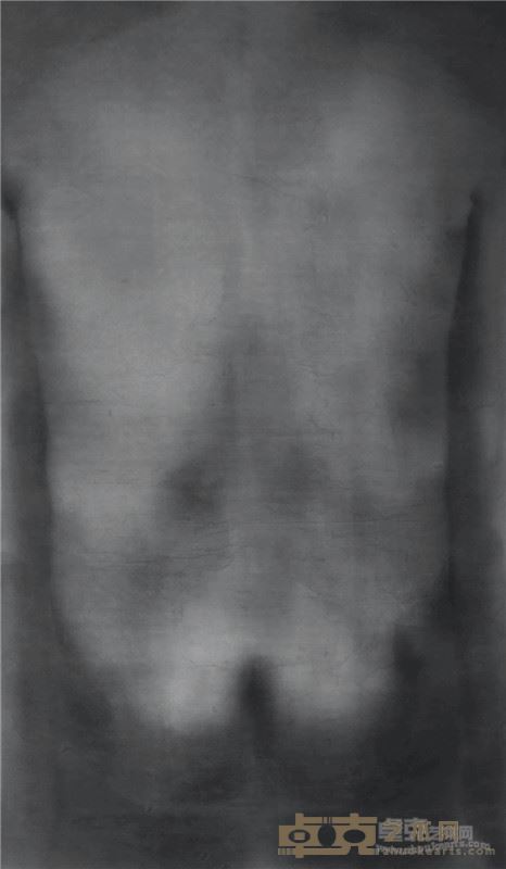 蔡广斌《2015.7.6-9.26，有语》水墨宣纸 180x97cm 2015年