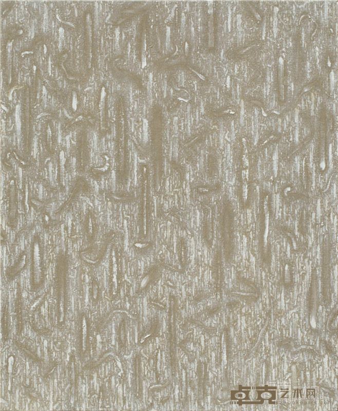 秦一峰《线场560》亚麻布丙烯110x90cm 2015年