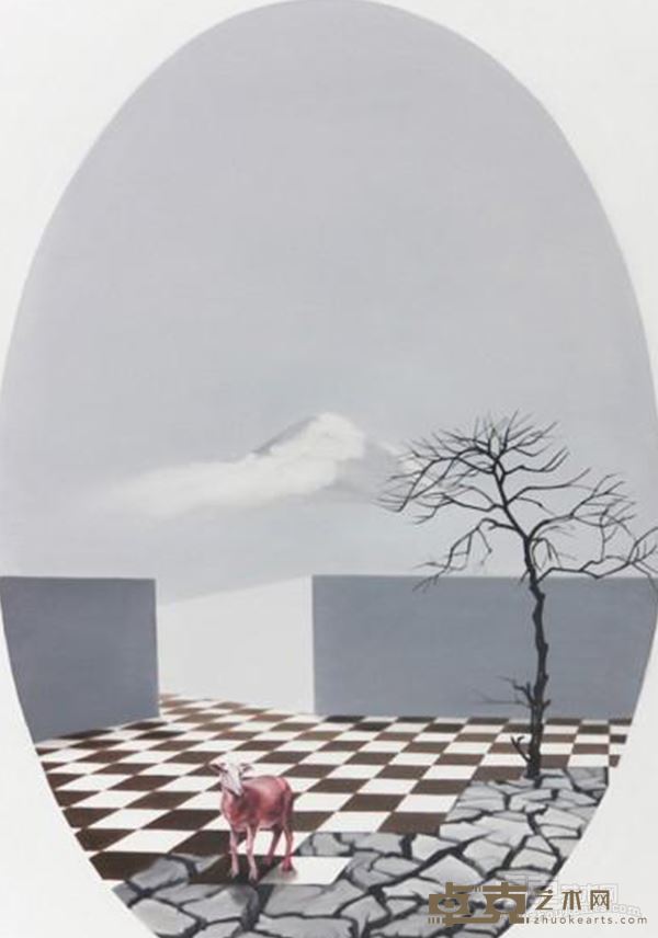 游园·羊 120×80 2015年