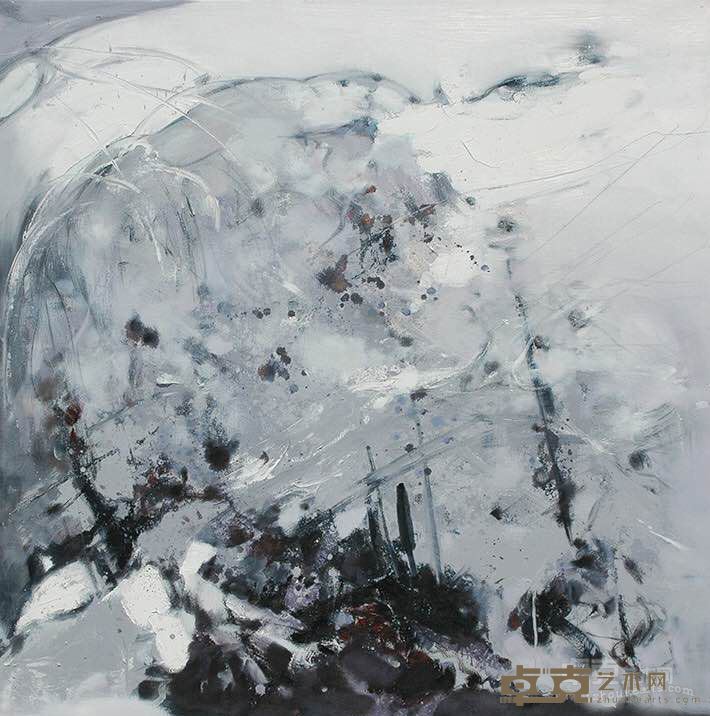 《48号》布面油彩 150x150cm 2007年