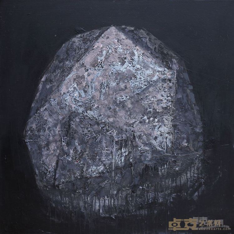 居-9 100×100cm 综合材料 2015-1016年