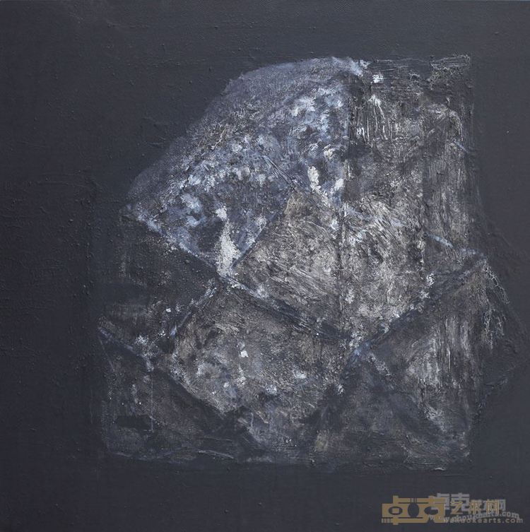 居-8 100×100cm 综合材料 2015-2016年