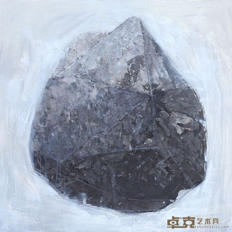 居-7 100×100cm 综合材料 2015年