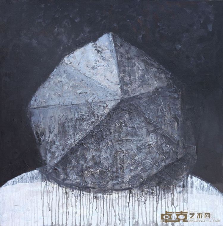 居-6 100×100cm 综合材料 2015-2016年
