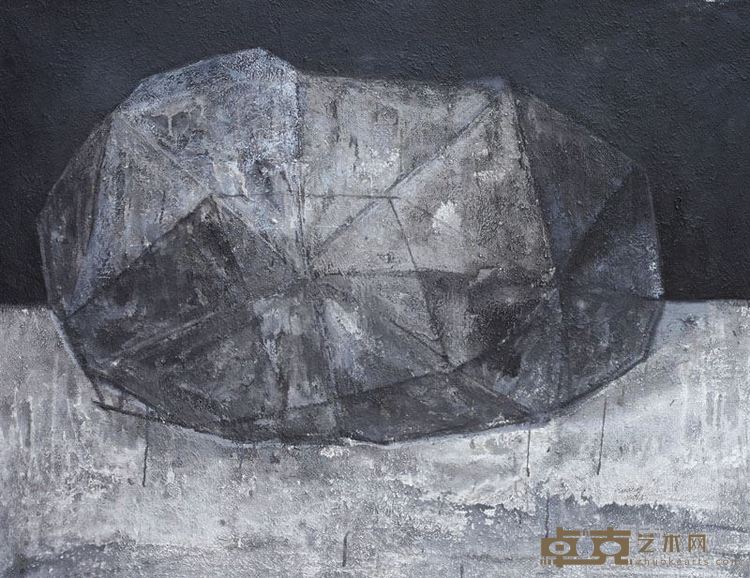 居-5 100×130cm 综合材料 2016年