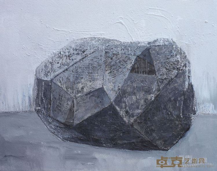 居-1 110×140cm 综合材料 2015年