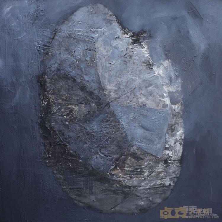 思-12  100×100cm 综合材料 2016年
