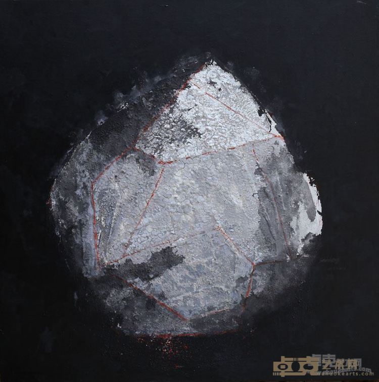 思-2 100×100cm 综合材料 2016年
