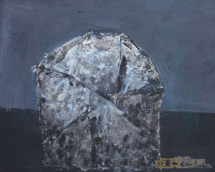 筑-10    40×50cm 综合材料 2016年
