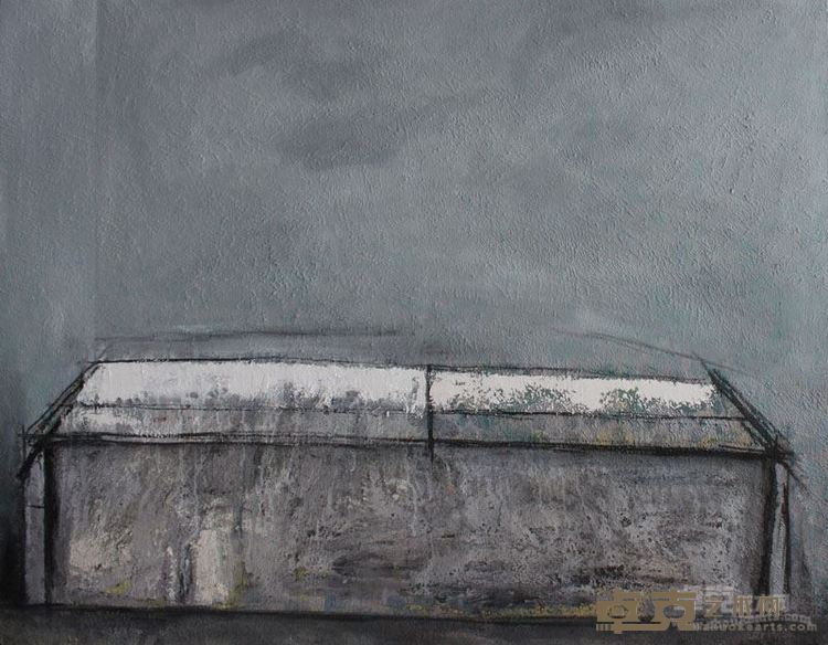 筑-8    110×140cm 综合材料 2015年