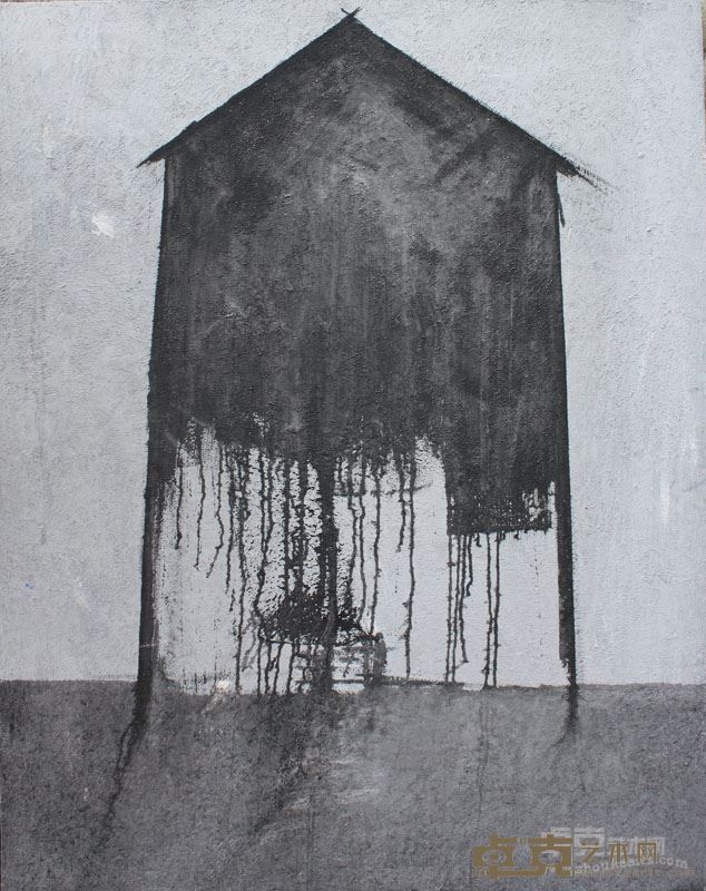 筑-7   110×140cm 综合材料 2015年