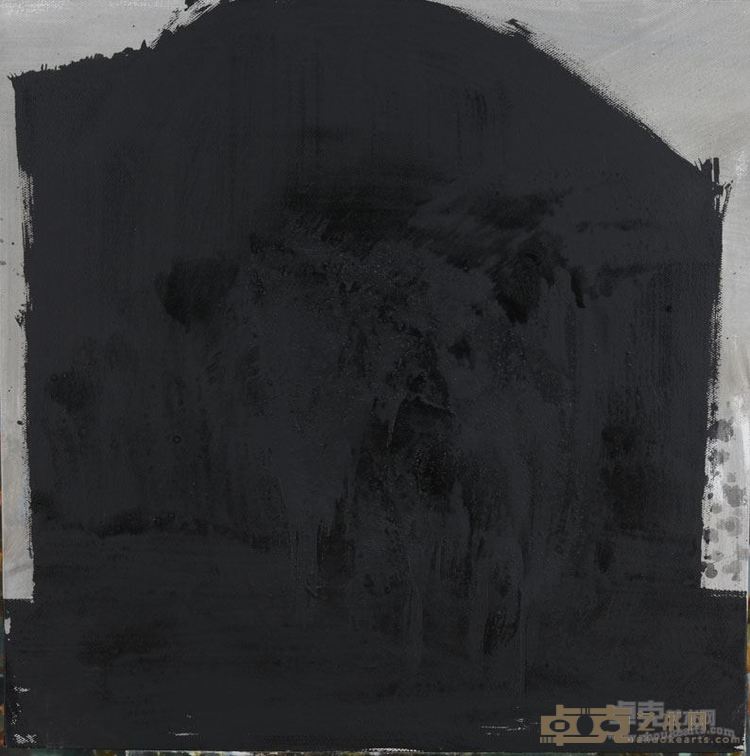筑-5   综合材料100×100cm 2014年