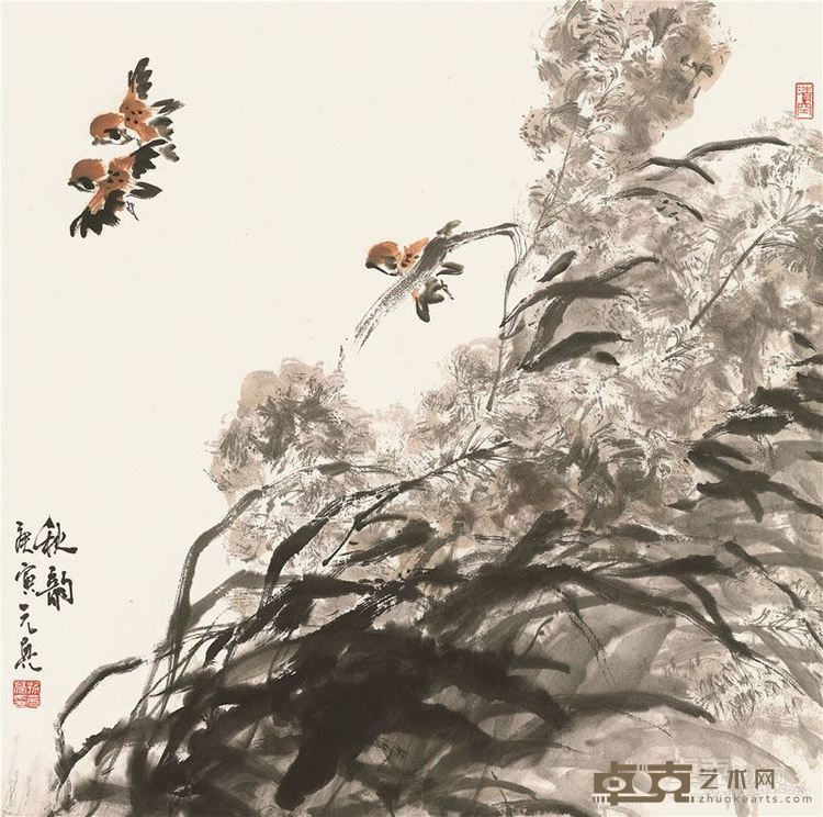 秋韵 68×68cm