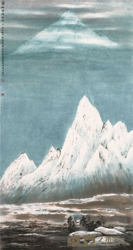 雪域圣境系列三 148×80.5cm