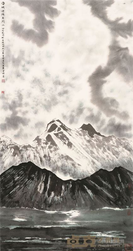 雪域圣境系列二 148×80.5cm