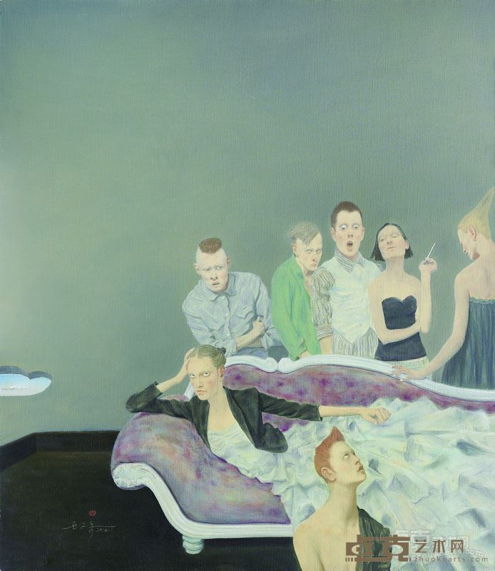 云端  布面油画  130×150cm 2014