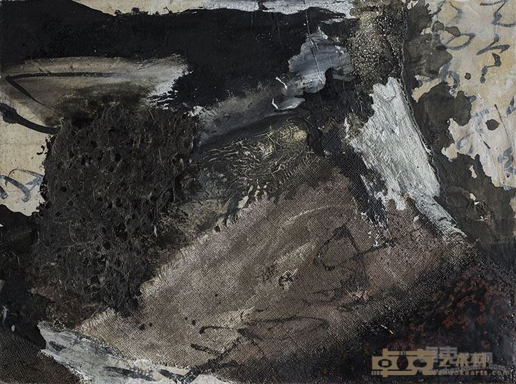 《日记之20151108》 综合材料 60X80cm 2015