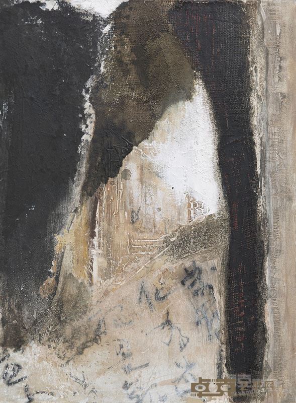 《日记之20151128》 综合材料 60X80cm 2015