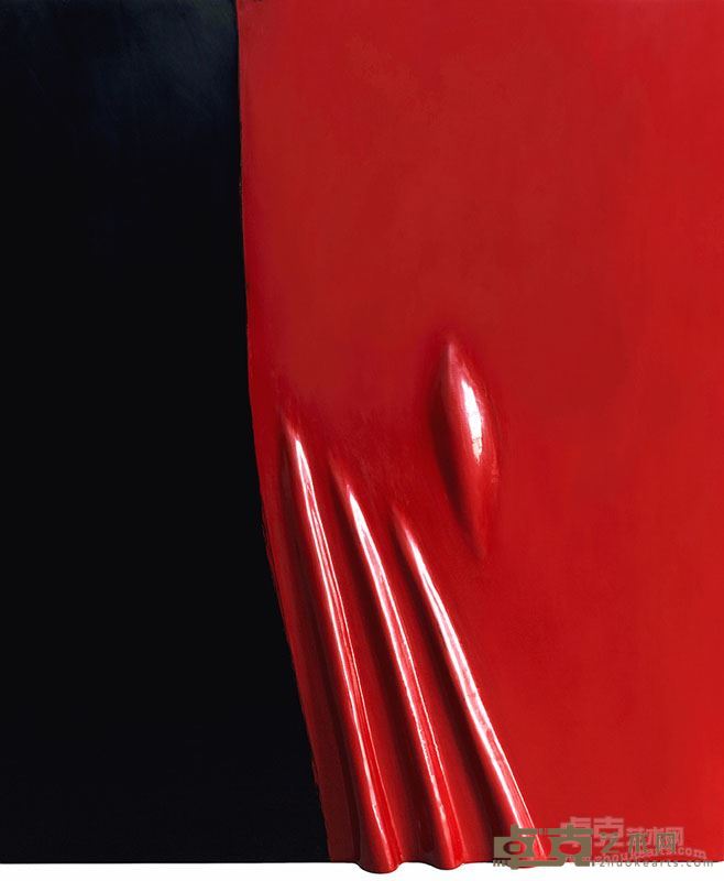 《微风》大漆 100X120cm 2016