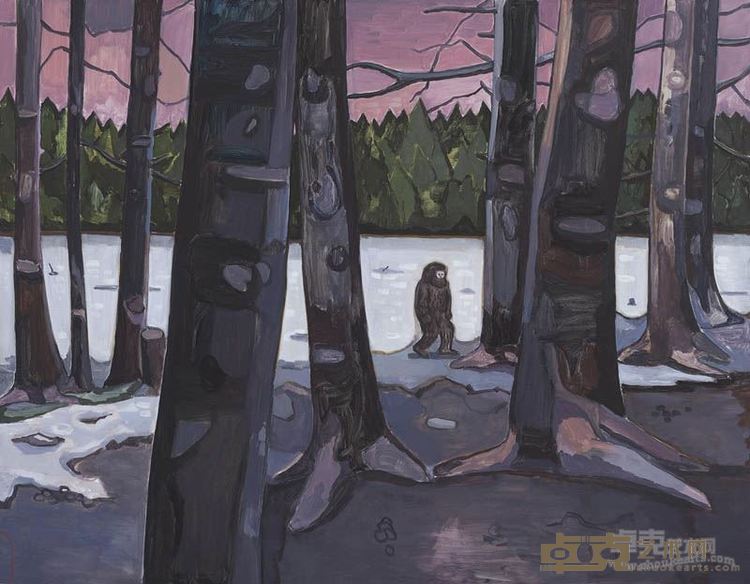 密林穿行-200×155cm-2016