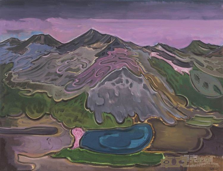山丘-100×130cm-2015