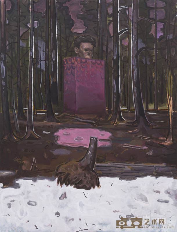 丛林矗立-170x130cm-2015