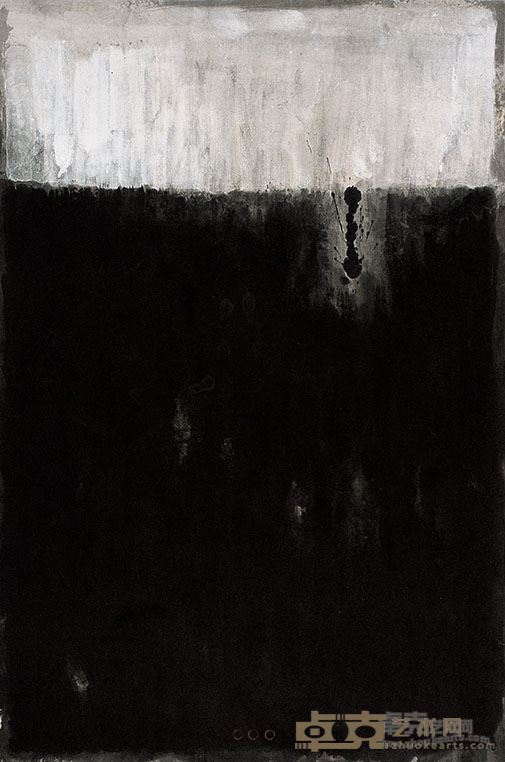 谢海 坠入 水墨纸本 70cm×45cm 2012年