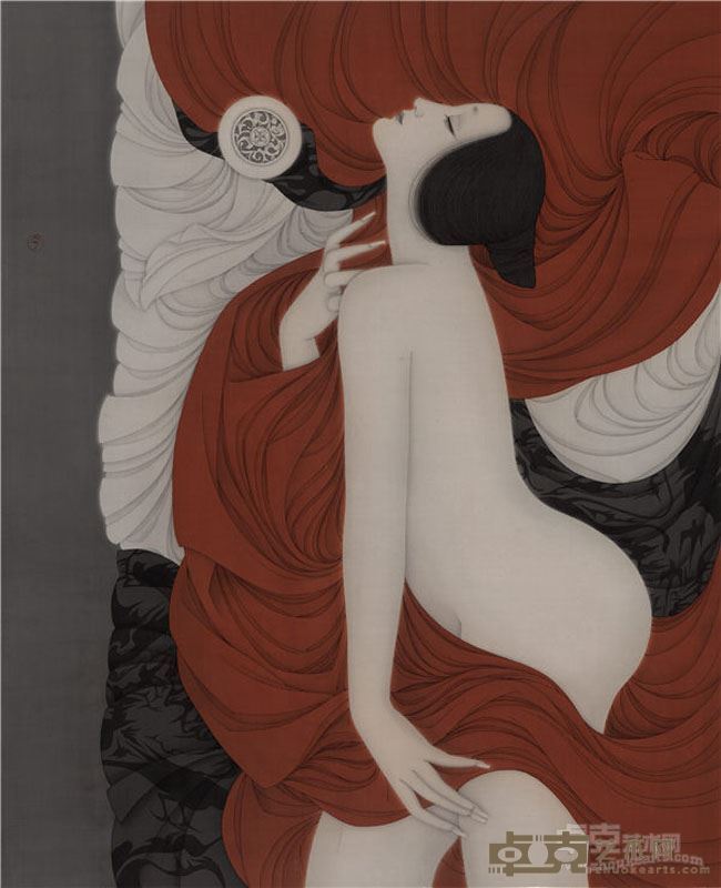 杨宇 2014 香溺  76.5×93.5cm