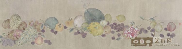 朱三秋 大圣的盛宴180x45cm 系列之三