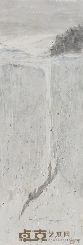 杜小同《潜行》 水墨宣纸 47×140cm 2016年
