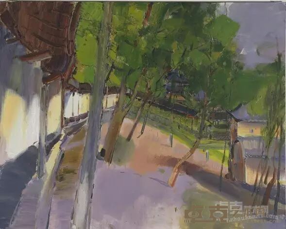 《 岳麓书院 》 200X160CM 2015年