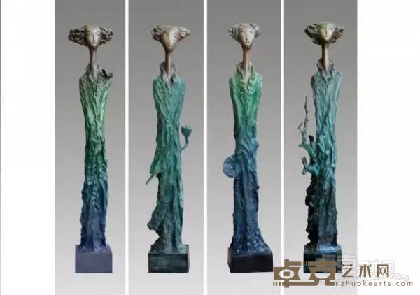 《四季图》 李学斌 70x12x78cm 2012年
