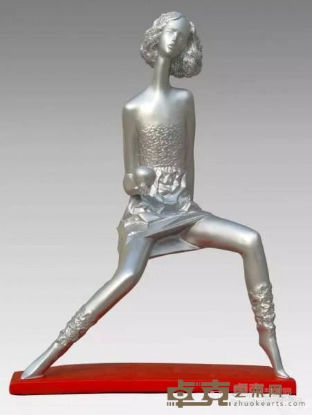 《红苹果NO4》 李学斌 45x20x75cm 2007年
