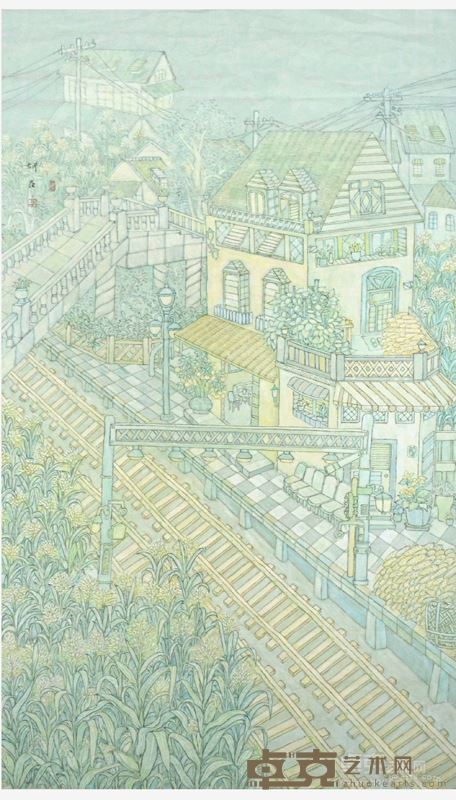 家乡的玉米地 180x96cm