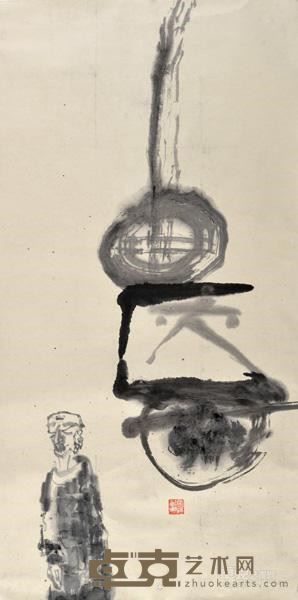 由惬 周汉标 165x50cm 2015年