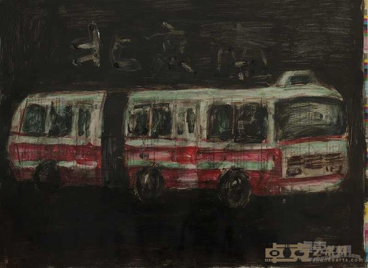 涂鸦26 纸本丙烯 40x50cm