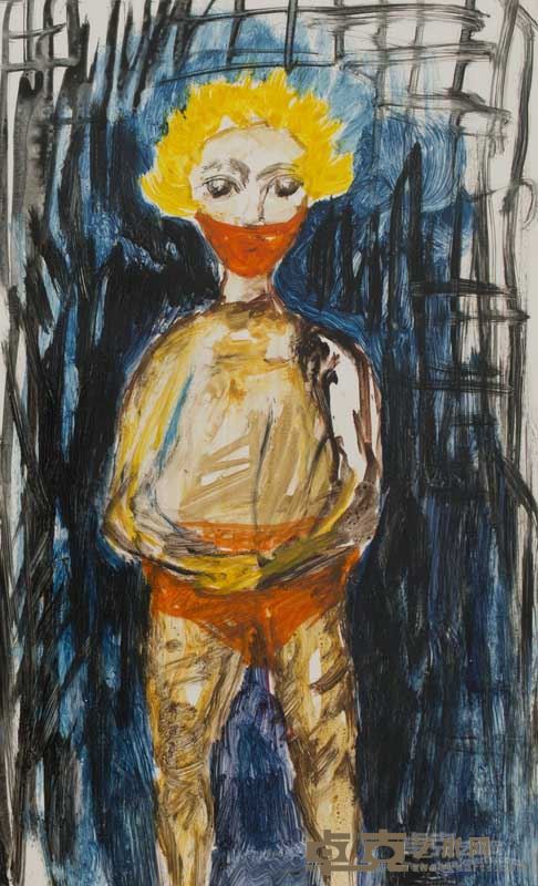 涂鸦(公爵） 纸本丙烯 27x40cm 2013