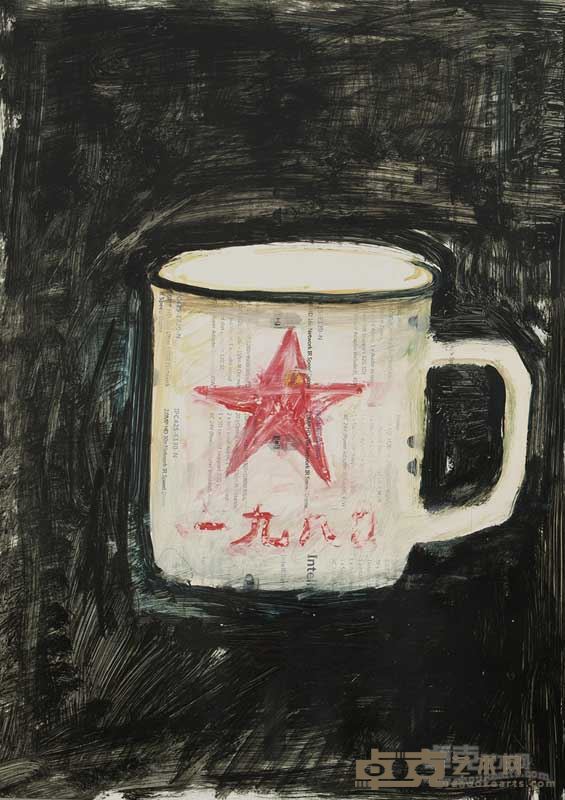 涂鸦19 纸本丙烯 30x40cm